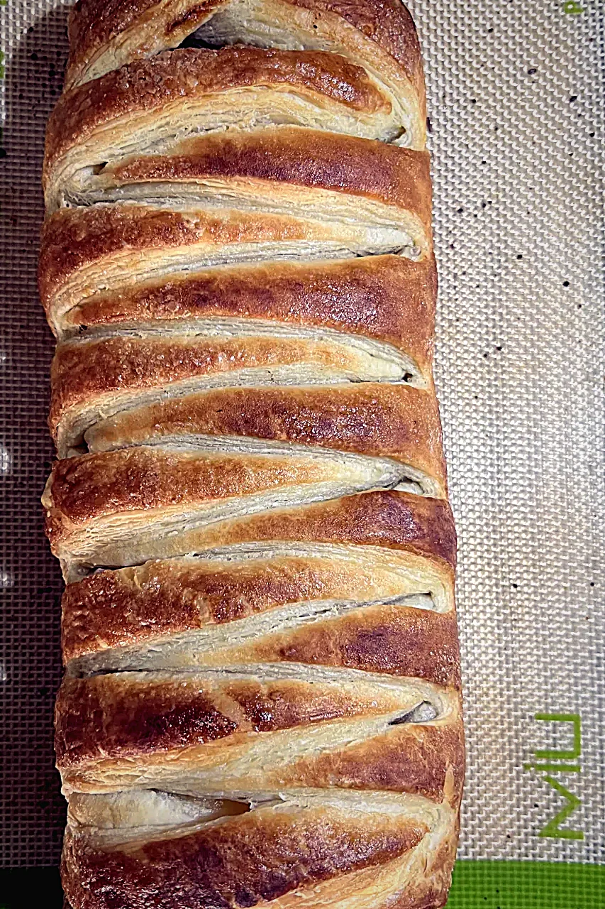 A braided loaf